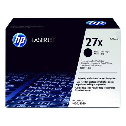 HP tooneri kassett must (C4127X / 27X) (high capacity)