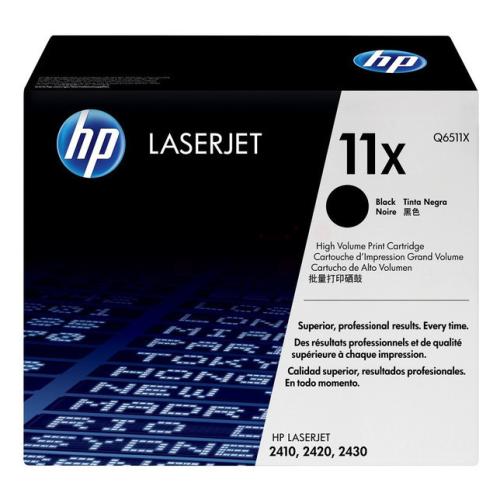 HP tooneri kassett must (Q6511X / 11X) (high capacity)