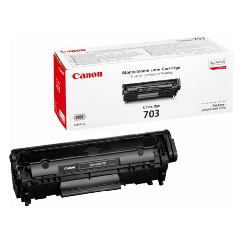 Canon tooneri kassett must (7616A005 / 703)