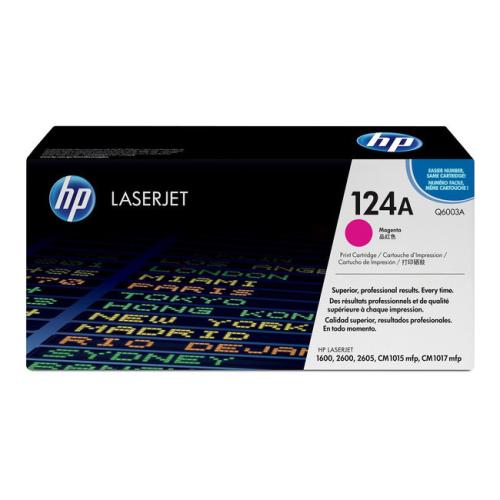 HP tooneri kassett magenta (Q6003A / 124A)