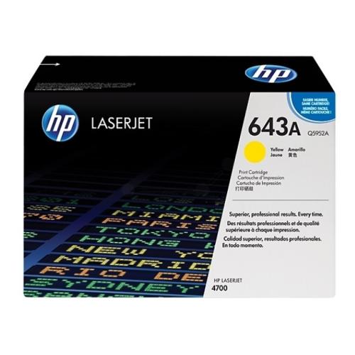 HP tooneri kassett kollane (Q5952A / 643A)