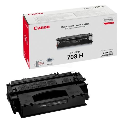 Canon tooneri kassett must (0917B002 / 708H) (high capacity)