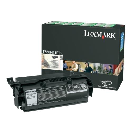 Lexmark tooneri kassett must (T650H11E / 0T650H11E) (Tagasi, high capacity)