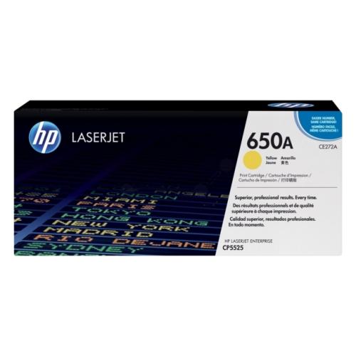 HP tooneri kassett kollane (CE272A / 650A)