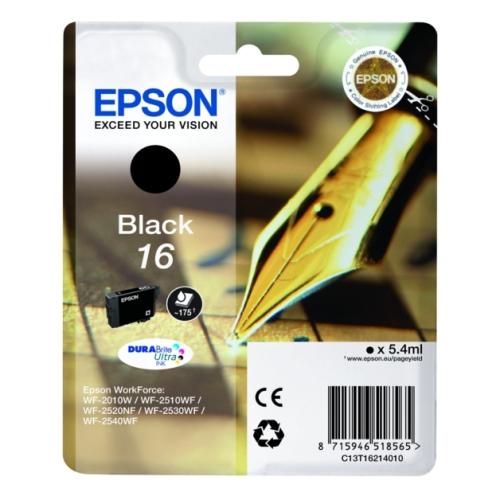 Epson prindikassett must (C13T16214010 / 16)