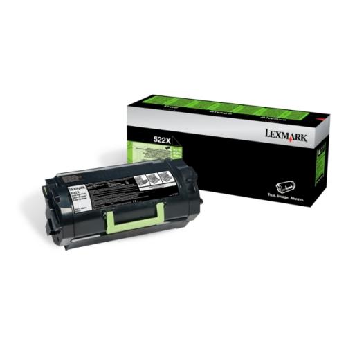 Lexmark tooneri kassett must (52D2X00 / 522X) (Tagasi, high capacity)