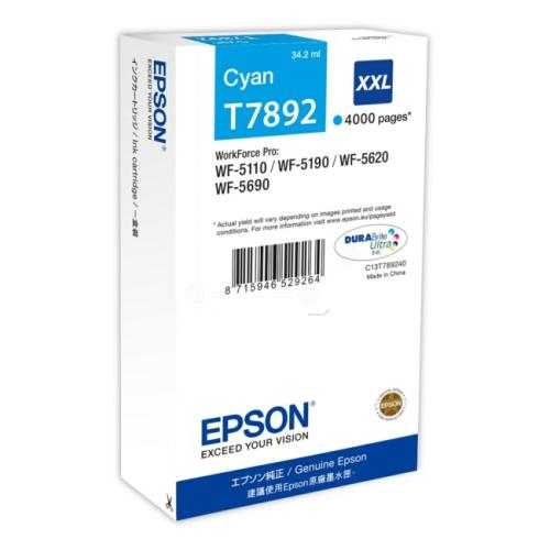 Epson prindikassett tsüaan (C13T789240 / T7892XXL) (high capacity)