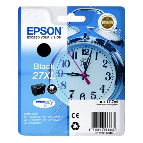 Epson prindikassett must (C13T27114010 / 27XL) (high capacity)