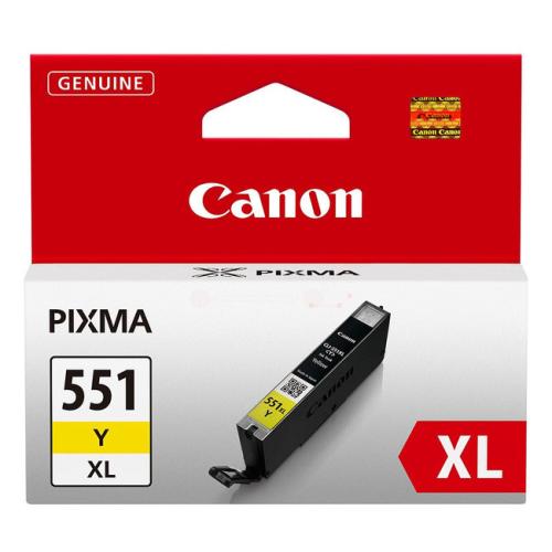 Canon prindikassett kollane (6446B001 / CLI551YXL) (high capacity)