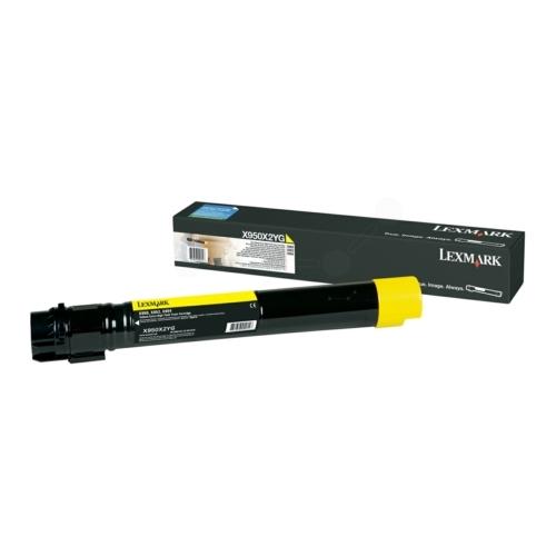 Lexmark tooneri kassett kollane (X950X2YG / 0X950X2YG) (high capacity)