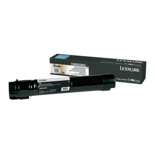 Lexmark tooneri kassett must (C950X2KG / 0C950X2KG)