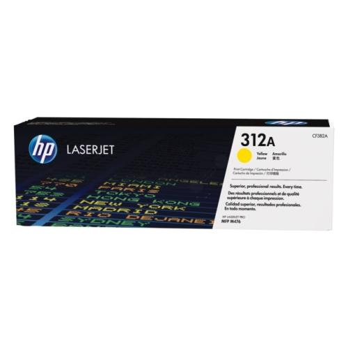 HP tooneri kassett kollane (CF382A / 312A)