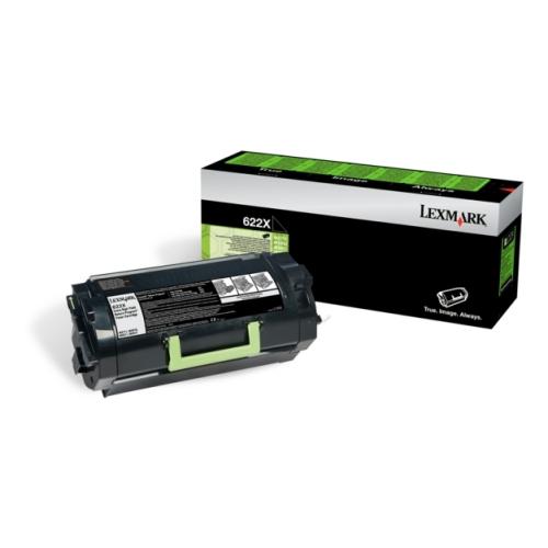 Lexmark tooneri kassett must (62D2X00 / 622X) (Tagasi, high capacity)