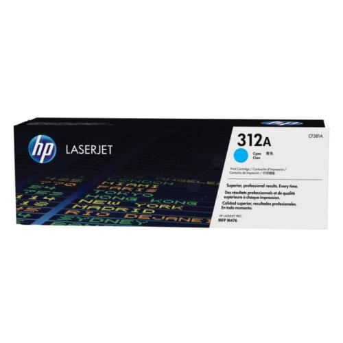 HP tooneri kassett tsüaan (CF381A / 312A)