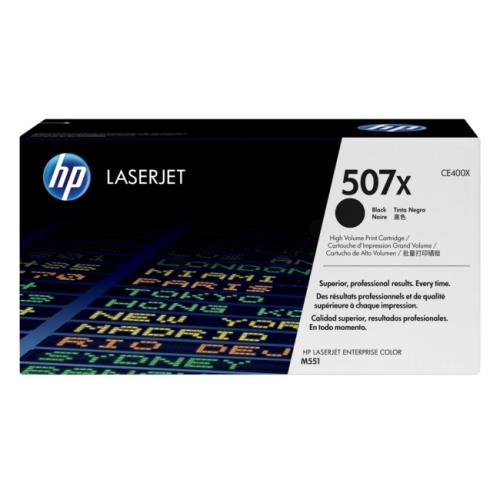 HP tooneri kassett must (CE400X / 507X) (high capacity)