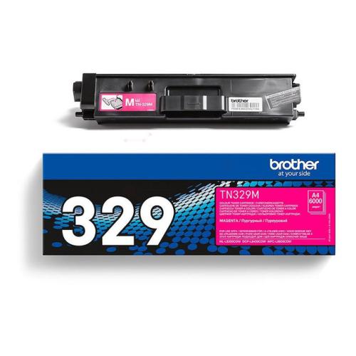 Brother tooneri kassett magenta (TN329M) (high capacity)