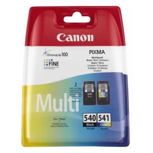 Canon prindikassett must / värv (5225B006 / PG540+CL541) (Kaksikpakend, multipack)