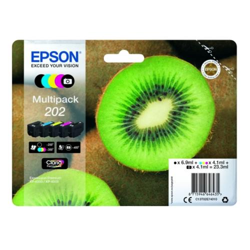 Epson prindikassett must / must foto / tsüaan / magenta / kollane (C13T02E74010 / 202) (multipack)