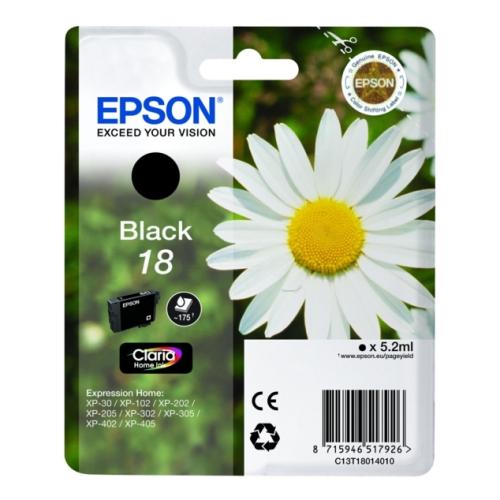 Epson prindikassett must (C13T18014012 / 18)