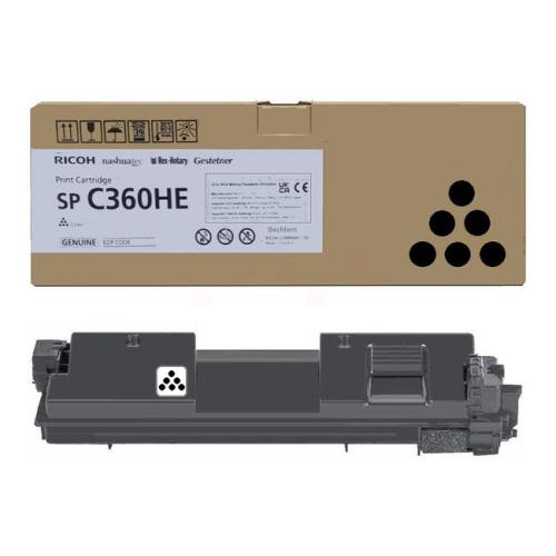 Ricoh tooneri kassett must (408184 / SPC360HE) (high capacity)