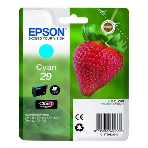 Epson prindikassett tsüaan (C13T29824012 / 29)