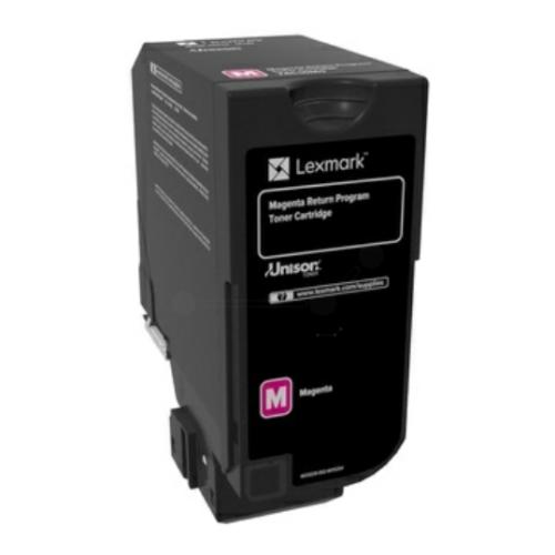 Lexmark tooneri kassett magenta (74C2HME / 074C2HME) (Tagasi)