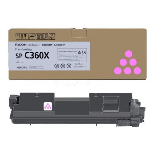 Ricoh tooneri kassett magenta (408252 / SPC360X) (high capacity)