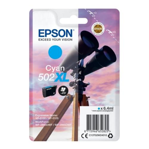 Epson prindikassett tsüaan (C13T02W24010 / 502XL) (high capacity)