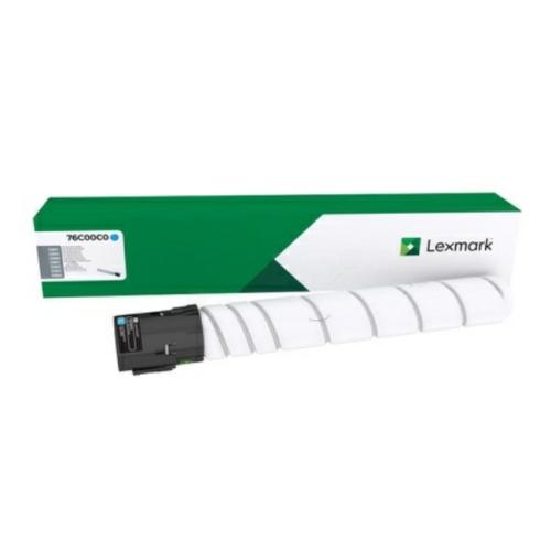 Lexmark tooneri kassett tsüaan (76C00C0 / 076C00C0)