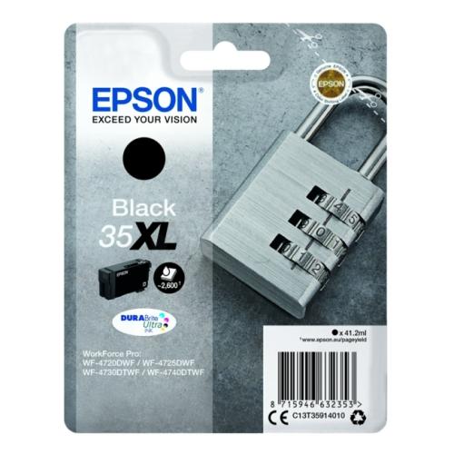 Epson prindikassett must (C13T35914010 / 35XL) (high capacity)