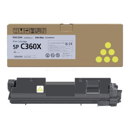 Ricoh tooneri kassett kollane (408253 / SPC360X) (high capacity)