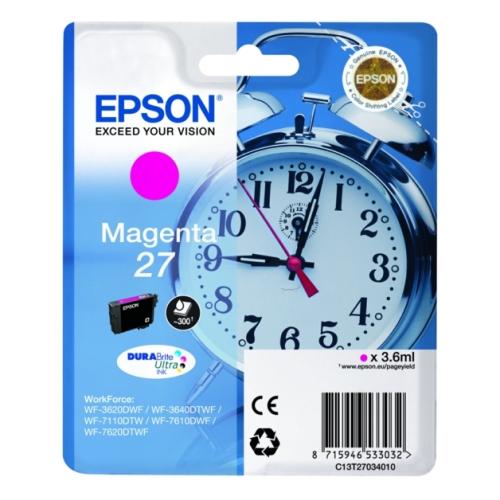 Epson prindikassett magenta (C13T27034012 / 27)