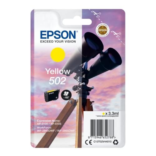 Epson prindikassett kollane (C13T02V44010 / 502)