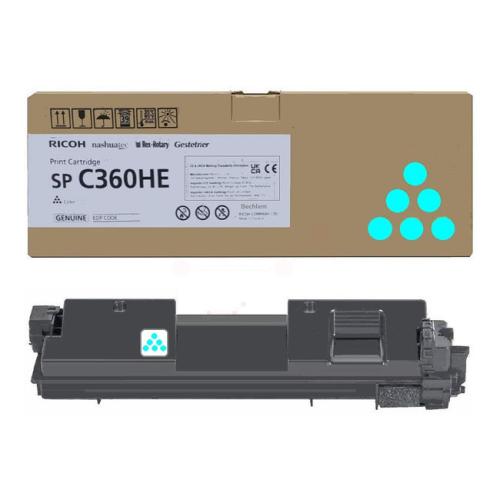 Ricoh tooneri kassett tsüaan (408185 / SPC360HE) (high capacity)