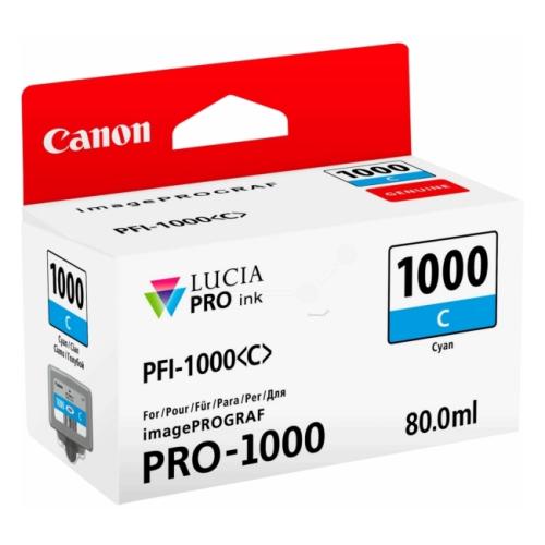 Canon prindikassett tsüaan (0547C001 / PFI1000C)