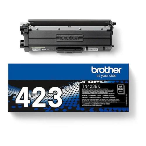 Brother tooneri kassett must (TN423BK) (high capacity)