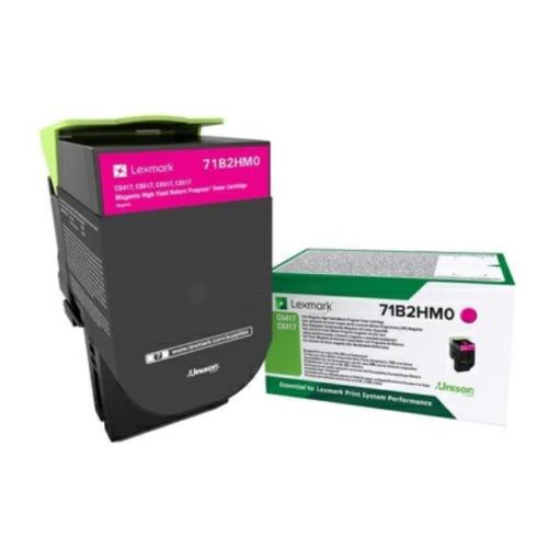 Lexmark tooneri kassett magenta (71B2HM0 / 071B2HM0) (Tagasi)