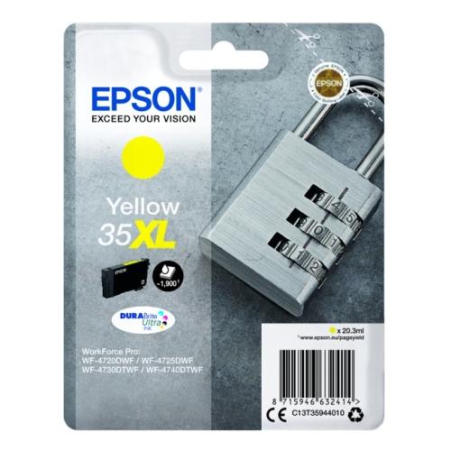 Epson prindikassett kollane (C13T35944010 / 35XL) (high capacity)