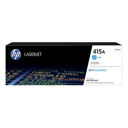 HP tooneri kassett tsüaan (W2031A / 415A)