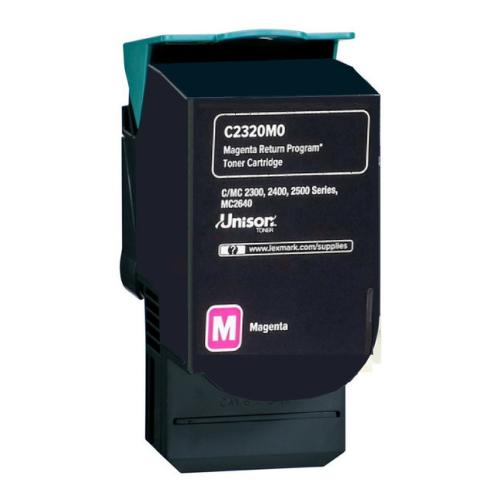 Lexmark tooneri kassett magenta (C242XM0 / 0C242XM0) (Tagasi, high capacity)