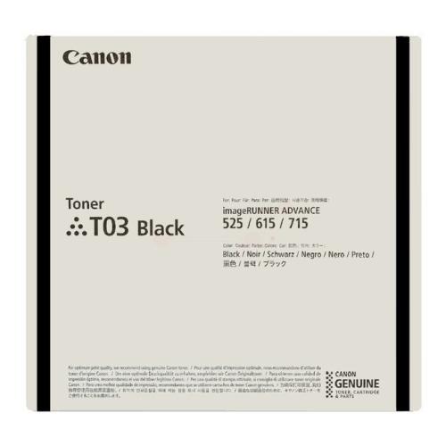 Canon tooneri kassett must (2725C001 / T03)