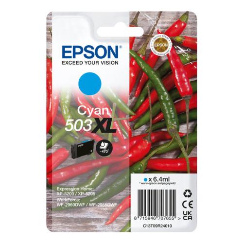 Epson prindikassett tsüaan (C13T09R24010 / 503XL) (high capacity)