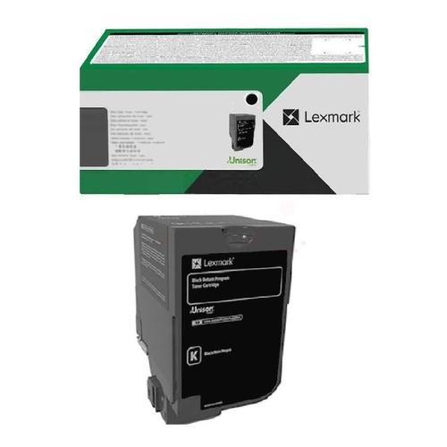 Lexmark tooneri kassett must (71C20K0 / 071C20K0) (Tagasi)