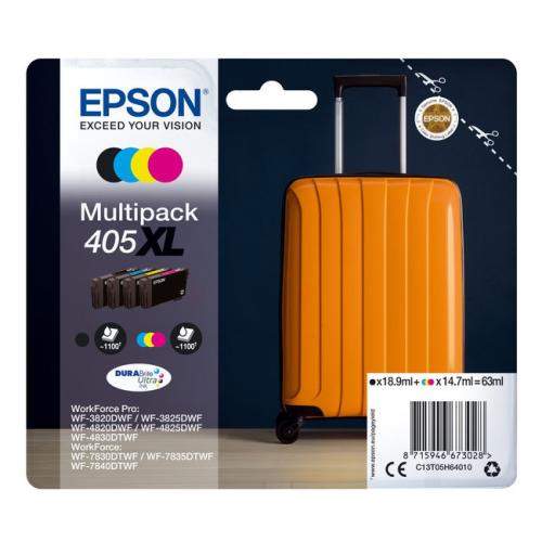 Epson prindikassett must / tsüaan / magenta / kollane (C13T05H64010 / 405XL) (multipack, high capacity)