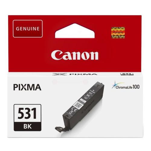 Canon prindikassett must foto (6118C001 / CLI531BK)