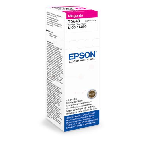 Epson prindikassett magenta (C13T66434A / T6643)