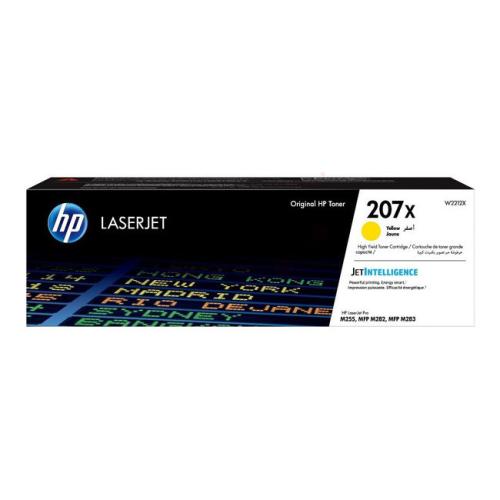 HP tooneri kassett kollane (W2212X / 207X) (high capacity)