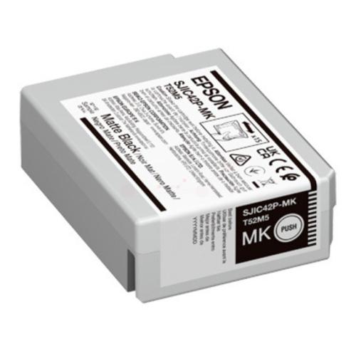 Epson prindikassett matt must (C13T52M540 / SJIC42PMK)