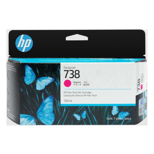 HP prindikassett magenta (498N6A / 738)