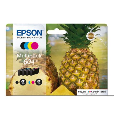 Epson prindikassett must / tsüaan / magenta / kollane (C13T10G64010 / 604) (multipack)